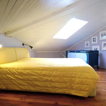 Relaxed Attic In The Old Town Daire